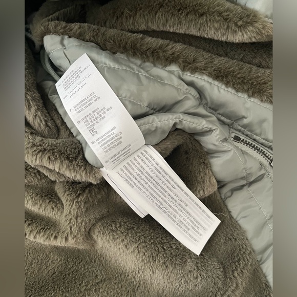 🔥ABERCROMBIE AND FITCH Green Parka Size Small - Picture 9 of 13